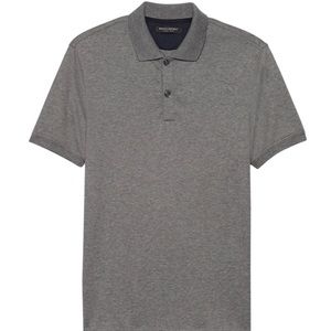 EUC Men’s Banana Republic Grey Luxury Touch Polo